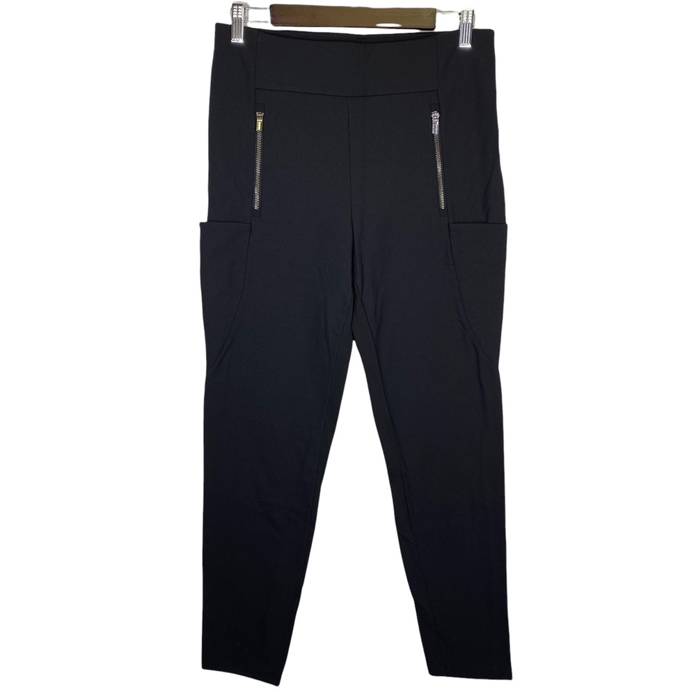 Athleta Headlands Hybrid Black Side Pocket Activewear Tights 10